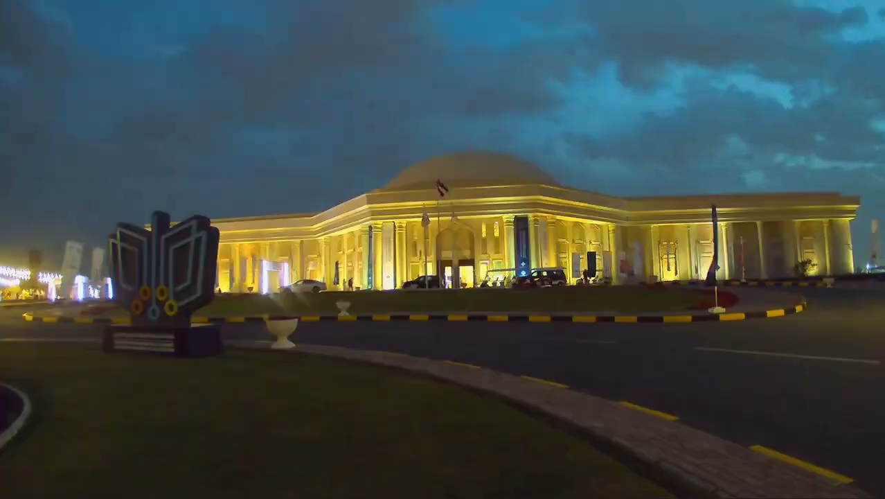SHARJAH EDUCATION SUMMIT — the stage and audience, a frame from the event film
