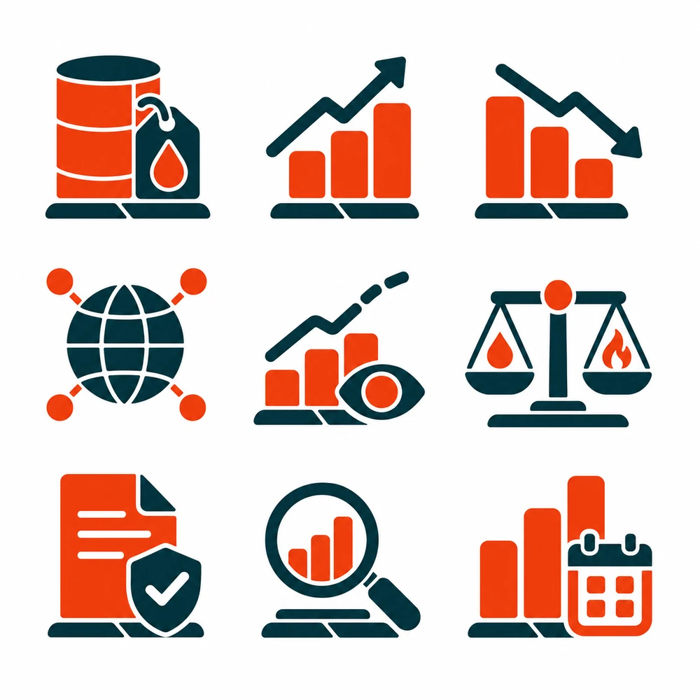 TAQA icon set — power and grid